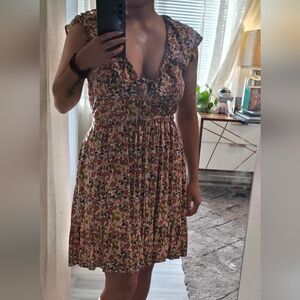 Old Navy Multicolor Floral Mini Dress